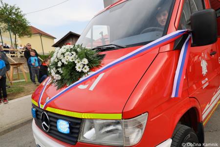 Prostovoljno gasilsko društvo Sela bogatejše za vozilo GV -1 (46)